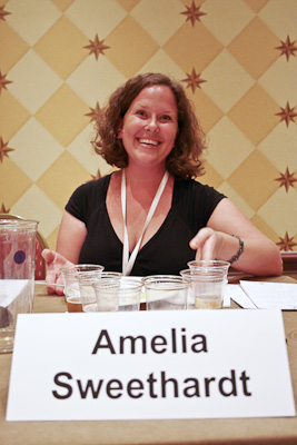 Amelia on the Texas Terroir panel