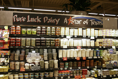 Pure Luck Display At Whole Foods