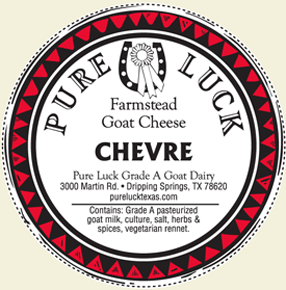 Old Pure Luck Label